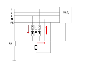 4P和3PN结构浪涌保护器区别1.png 4P和3PN结构浪涌保护器区别1.png